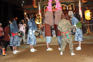 無形文化財　日枝神社の獅子舞